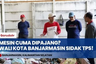 SIDAK TPS3R! Wali Kota Banjarmasin Murka Temukan Mesin Pengolah Sampah Masih Terbungkus Plastik