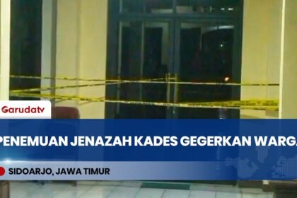 Polisi Selidiki Kematian Kades Mujiono di Balai Desa Buncitan Sidoarjo