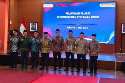 Perkuat Fondasi Negara, Menteri PU Dody Hanggodo Resmi Lantik 7 Pejabat Eselon I