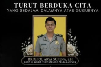 Gugur Saat Lawan Begal, Brigpol Arya Supena Diusulkan Raih Kenaikan Pangkat Luar Biasa