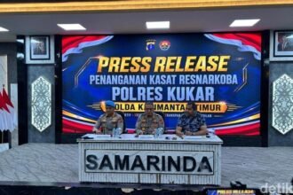 Kasat Narkoba Polres Kukar Ditangkap Selundupkan Obat Terlarang, Suruh Anak Buah Jadi Kurir