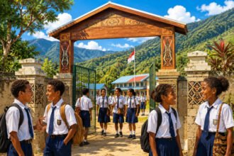 Pemerintah Provinsi Papua Tengah memperluas program pendidikan gratis bagi puluhan ribu siswa SMP pada 2026 sebagai upaya konkret menekan angka putus sekolah dan memperkuat kualitas sumber daya manusia di wilayah tersebut.