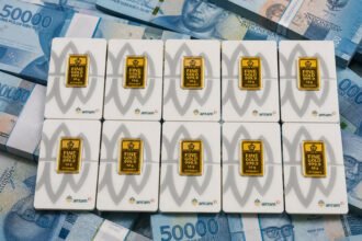 Harga emas Antam hari ini, Senin 4 Mei 2026, turun Rp1.000 menjadi Rp2.795.000 per gram, lengkap dengan rincian harga dan aturan pajak terbaru.