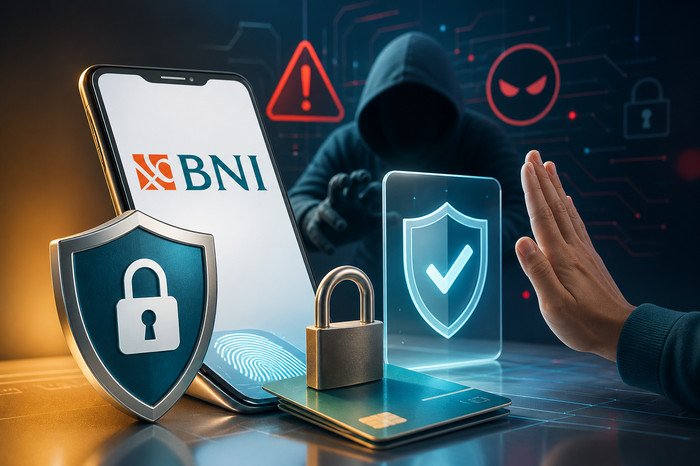 BNI ingatkan nasabah untuk waspada terhadap penipuan digital dan tidak membagikan data sensitif demi menjaga keamanan transaksi perbankan.