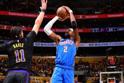 Thunder tak terbendung.OKC sapu bersih Lakers usai comeback dramatis di detik akhir Game 4!
