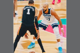 Timberwolves curi kemenangan dramatis atas Spurs di Game 1 meski Wembanyama cetak rekor 12 blok bersejarah.