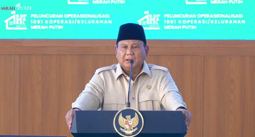 Prabowo resmikan 1.061 koperasi di Nganjuk, dorong kebangkitan ekonomi desa Indonesia.