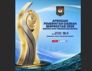 Kemendagri bersama Garuda TV menggelar 'Apresiasi Pemerintah Daerah Berprestasi 2026' di Senggigi, Lombok Barat, untuk memberikan penghargaan kepada daerah inovatif dengan capaian pembangunan terbaik di Indonesia Timur.