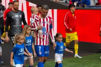 Griezmann pamit dari Atlético dengan air mata, pengakuan kesalahan, dan cinta abadi dari fans Metropolitano.