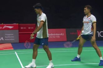 Fajar/Fikri tampil tanpa cela dan melaju ke perempat final Singapore Open 2026 usai menaklukkan juara Malaysia Masters dalam dua gim langsung.