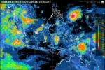 BMKG memperingatkan enam wilayah di Indonesia berpotensi mengalami hujan lebat pada Senin 11 Mei 2026 akibat dampak tidak langsung Siklon Tropis Hagupit yang masih memengaruhi kondisi atmosfer.