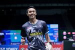 Jonatan Christie gagal ke babak 16 besar Singapore Open 2026, beda nasib dari Alwi Farhan yang sebelumnya lolos usai kalahkan Prancis.