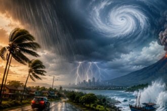 BMKG memprediksi dinamika atmosfer aktif selama sepekan ke depan dengan indikasi El Nino, bibit siklon, hingga gelombang atmosfer yang berpotensi memicu hujan di berbagai wilayah Indonesia.