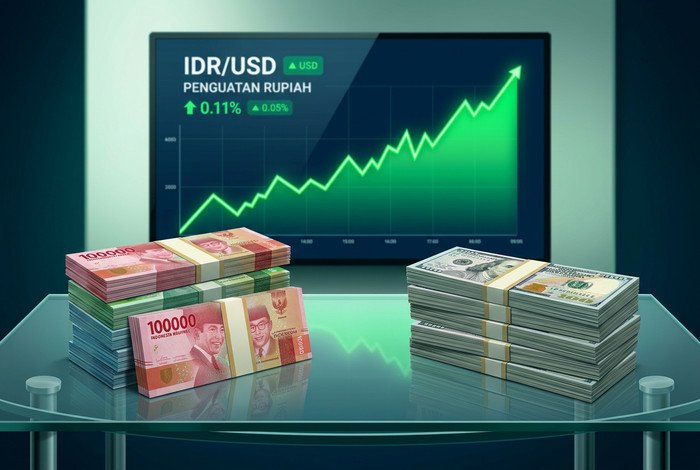 Nilai tukar rupiah berpeluang menguat di tengah meredanya ketegangan global dan tekanan harga minyak, namun pergerakannya masih dibayangi rilis data ekonomi domestik.