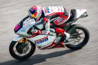 Melesat di Sirkuit Le Mans, Veda Ega Pratama Kunci Posisi Start Keenam Moto3 Prancis