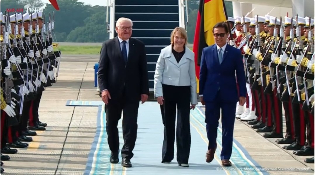 Sentuhan Budaya Betawi Sambut Kedatangan Presiden Jerman di Jakarta 3 Sentuhan Budaya Betawi Sambut Kedatangan Presiden Jerman di Jakarta