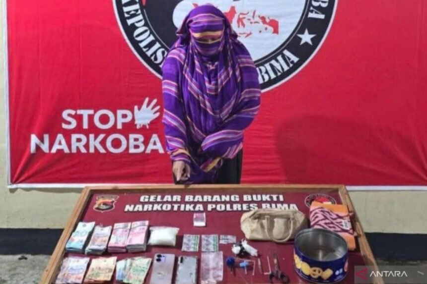 Bhayangkari di Bima Jual Sabu, Polisi Sita Sejumlah Bukti Transaksi