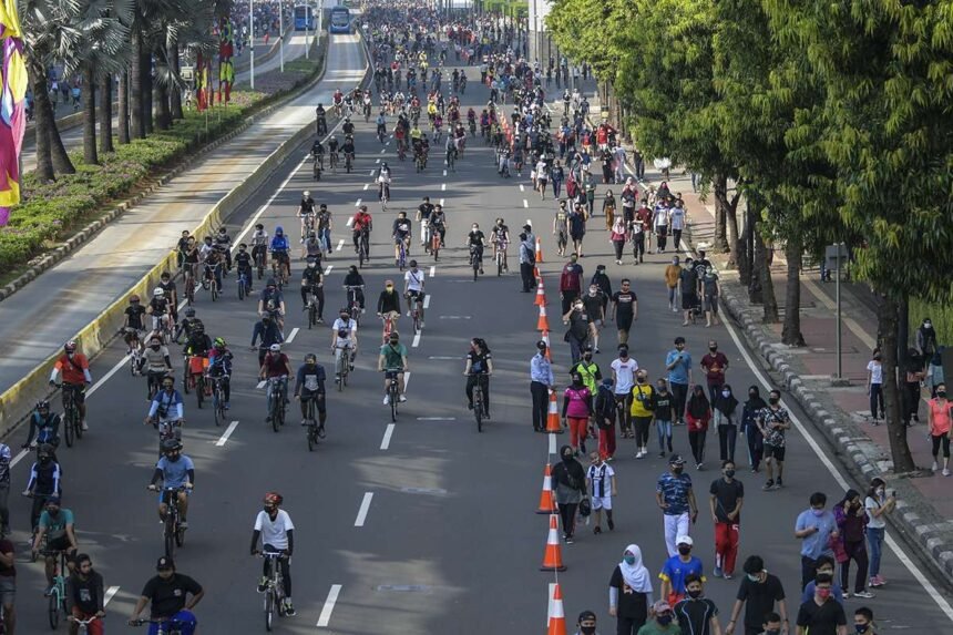 Catat Jam Barunya! CFD Sudirman-Thamrin dan Rasuna Said Kompak Mulai Jam 05.30 Pagi