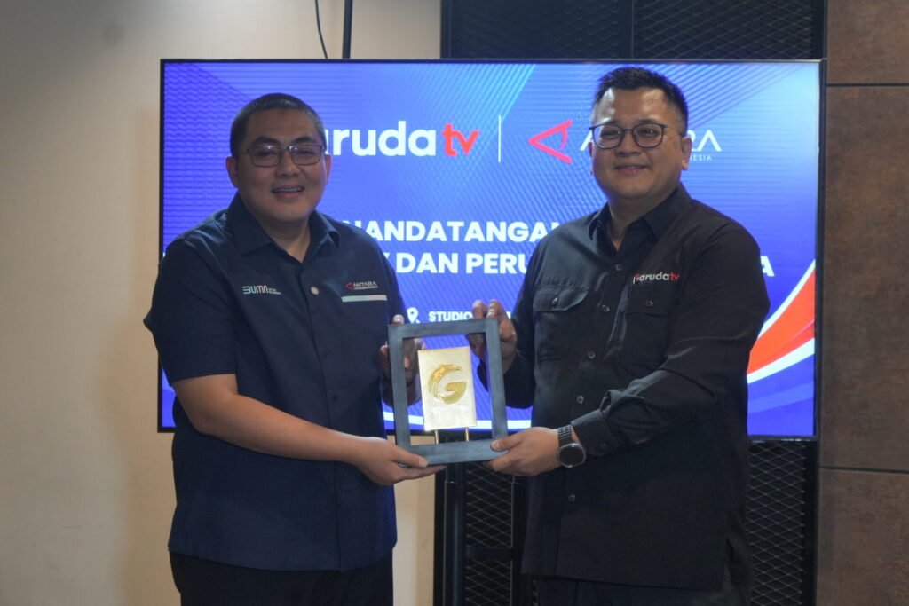 GARUDA TV dan PERUM LKBN ANTARA Perkuat Sinergi Diseminasi Informasi Publik Melalui Kerja Sama Strategis 2 GARUDA TV dan PERUM LKBN ANTARA Perkuat Sinergi Diseminasi Informasi Publik Melalui Kerja Sama Strategis