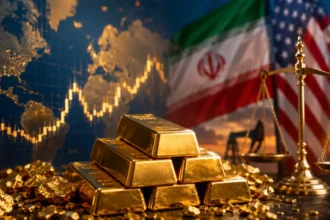 Emas Ambruk di Tengah Perang AS-Iran, Suku Bunga Terancam Naik