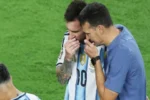 Gestur Tutup Mulut Messi