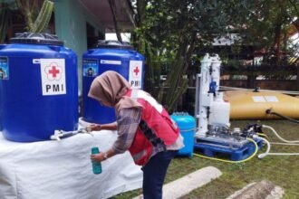 Hadapi Panas Ekstrem, PMI Buka Pos Air Minum Gratis di Cawang