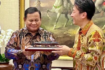 Jepang Hadiahi Presiden Prabowo Miniatur Mikasa, Aliansi Pertahanan Makin Erat