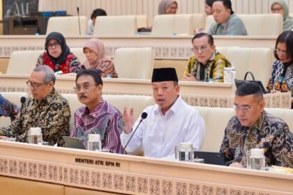 Menteri Nusron Dorong Target PTSL 2027 Ditambah, Sertifikasi Tanah MBR Jadi Prioritas
