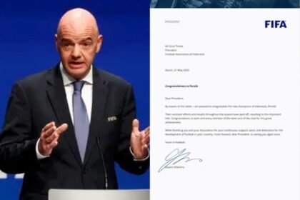 Persib Dapat Pengakuan FIFA, Gianni Infantino Kirim Surat Khusus untuk Sang Juara