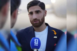 Pin 168 di Dada Timnas Iran, Simbol Duka yang Menggema di Piala Dunia 2026.
