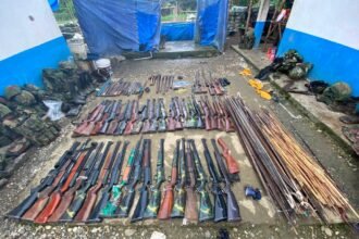 TNI Habema Rebut Kembali Tiga Kampung di Yahukimo, Senjata OPM Disita