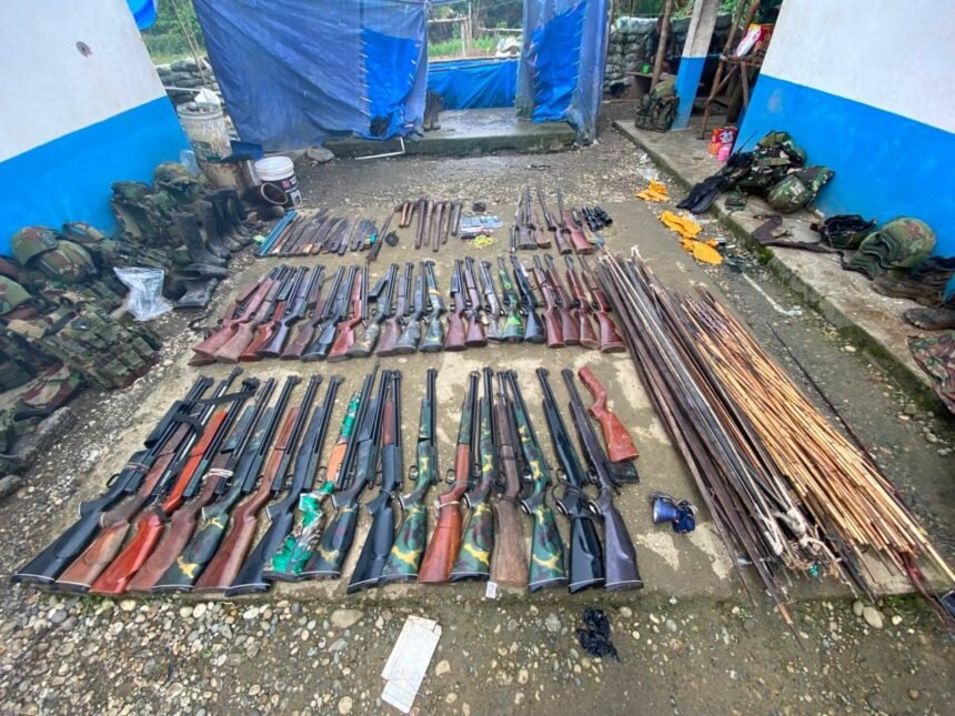 TNI Habema Rebut Kembali Tiga Kampung di Yahukimo, Senjata OPM Disita