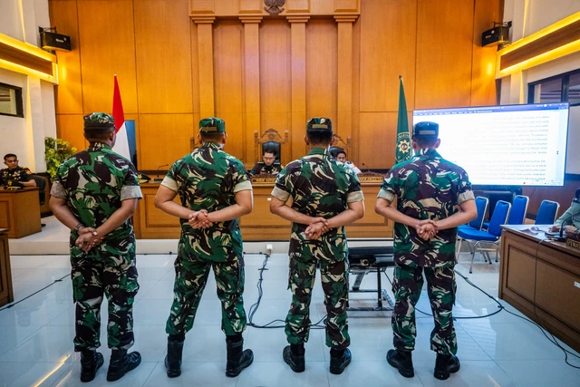 Vonis Air Keras Andrie Yunus Digugat, Empat Prajurit TNI Ajukan Banding