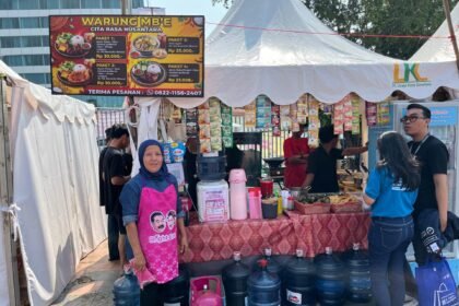 Pertamina Dukung Usaha Mikro dan Kecil di Jakarta Fair, Puluhan Pedagang Kuliner Terima Bright Gas