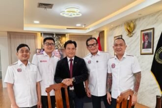 Resmi di KONI, ORADO Temui Menko Yusril