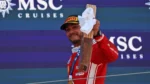 Lewis Hamilton Akui Merinding Lihat Euforia Kemenangan Pertamanya untuk Ferrari