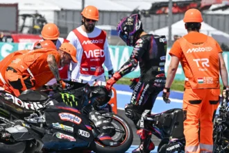 Jorge Martin Picu Crash Berantai di MotoGP Hungaria, Bos Aprilia Murka tak Akan Bela Pembalapnya