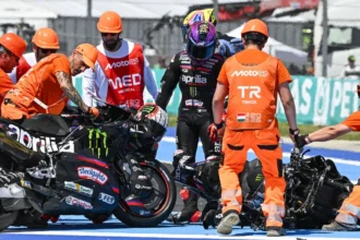 Kata Jorge Martin Setelah Seret Jatuh 3 Pembalap di MotoGP Hungaria : "Saya Kehilangan Kendali"