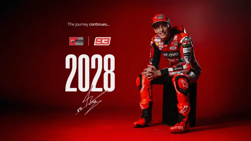 Breaking News! Marc Marquez Perpanjang Kontrak Hingga 2028 Dengan Ducati