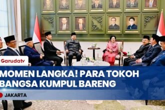 Megawati, Jusuf Kalla, hingga Ma'ruf Amin Duduk Bareng di Upacara Hari Lahir Pancasila!