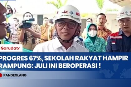 Progres Capai 67 Persen, Sekolah Rakyat Pandeglang Siap Tampung 500 Siswa