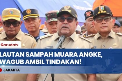 Pesisir Muara Angke Dikepung Sampah, Wagub Rano Karno Gandeng Danantara!
