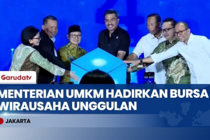 Bursa Wirausaha Unggulan Diluncurkan, Kementerian UMKM Pacu Lahirnya 10 Juta Pengusaha Baru
