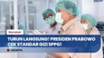Pakai APD Lengkap, Presiden Prabowo Sidak Produksi Makan Bergizi Gratis di Palmerah!