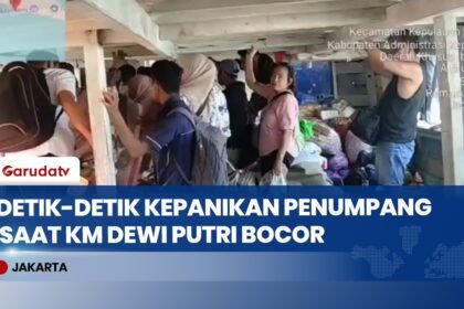 Kapal Penumpang Tujuan Pulau Tidung Bocor di Tengah Laut, 35 Penumpang Dievakuasi