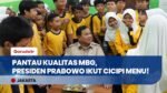 Presiden Prabowo Duduk Bareng Siswa SMPN 111 Jkt, Ikut Santap Makan Bergizi Gratis!