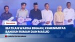 Menteri Imipas Serahkan 5 Rumah dan 1 Masjid Hasil Program Bedah Rumah