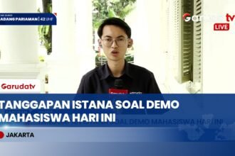 Istana Buka Suara Terkait Gelombang Demo Mahasiswa Kritik Ekonomi Nasional