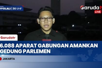 Gerbang DPR RI Dijaga Ketat 6.088 Aparat Gabungan, Ini Pantauan Terkini Petang Ini!