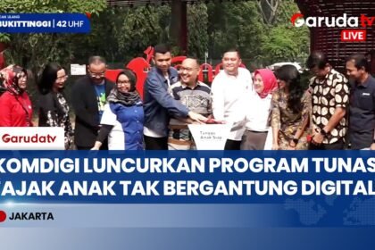 Komdigi Luncurkan Program TUNAS, Kurangi Ketergantungan Anak pada Dunia Digital